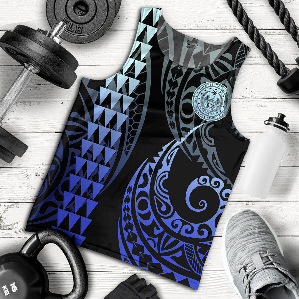 Pohnpei State Tank Top Kakau Style
