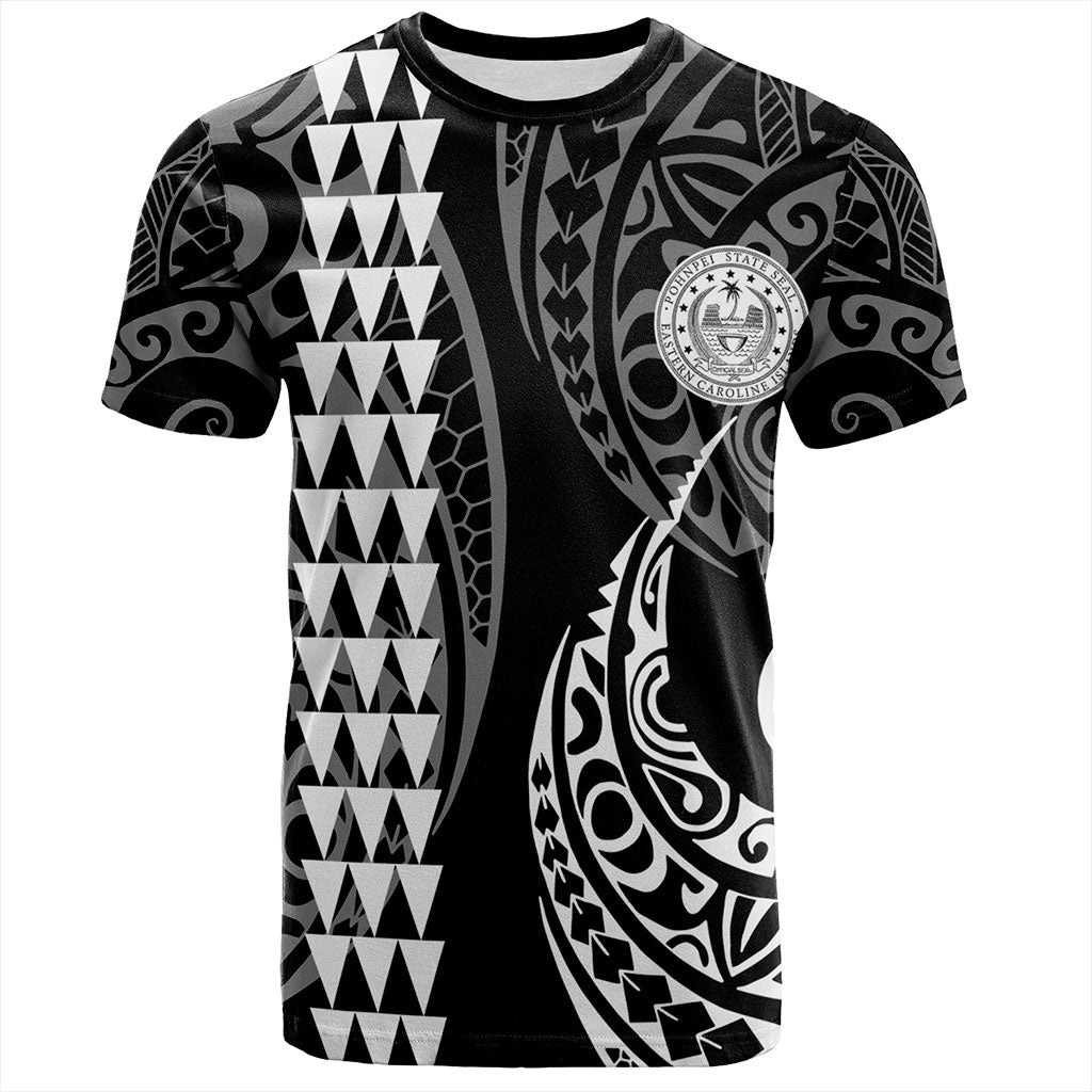 Pohnpei State T-Shirt Kakau Style Ver.1
