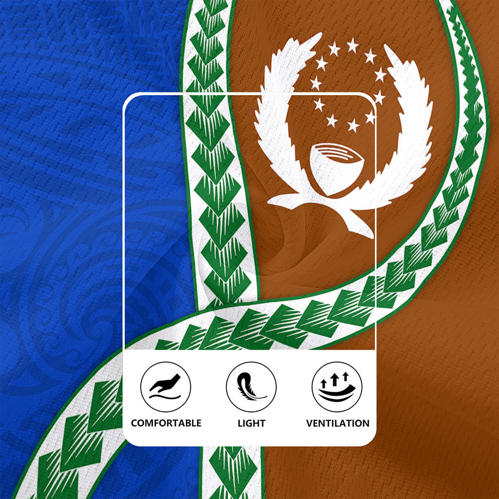 Pohnpei State Rugby Jersey Tribal Polynesian In My Heart