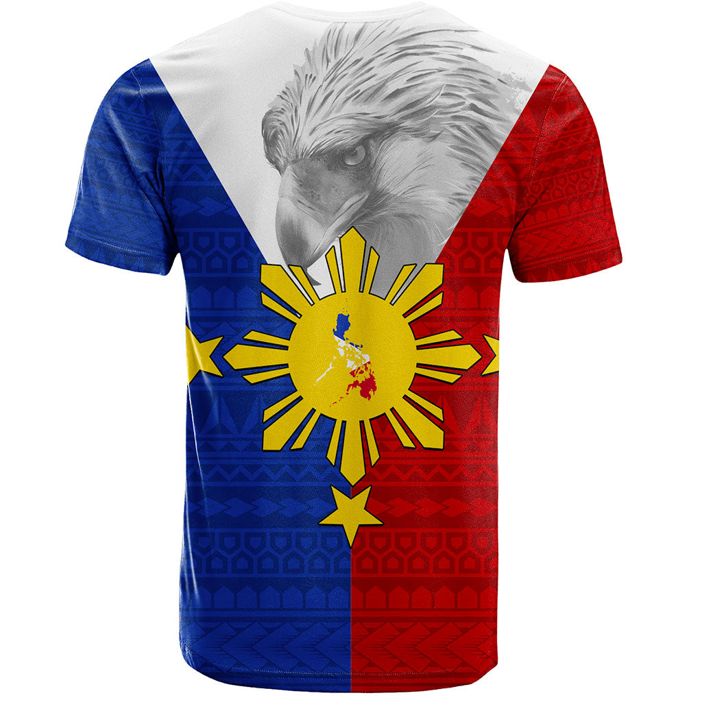 Philippines Filipinos T-Shirt Polynesia Tribal Flag Eagles