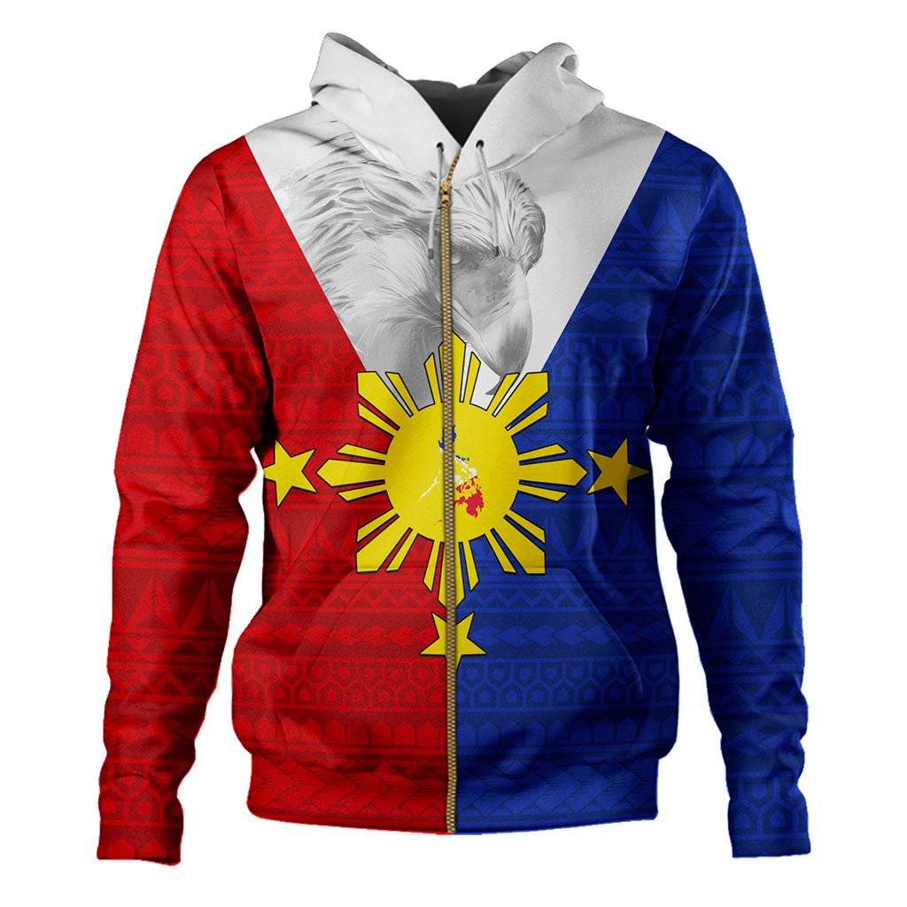 Philippines Filipinos Hoodie Polynesia Tribal Flag Eagles