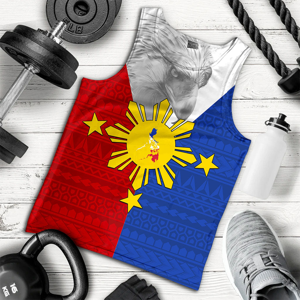 Philippines Filipinos Tank Top Polynesia Tribal Flag Eagles