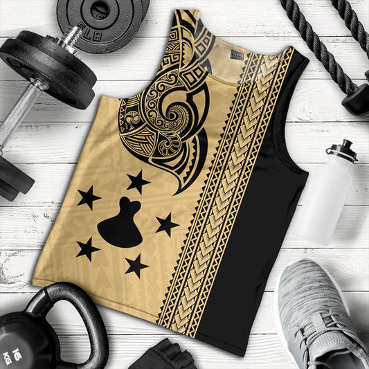 Austral Islands Tank Top Polynesian Coat Of Arms Tribal Tattoo