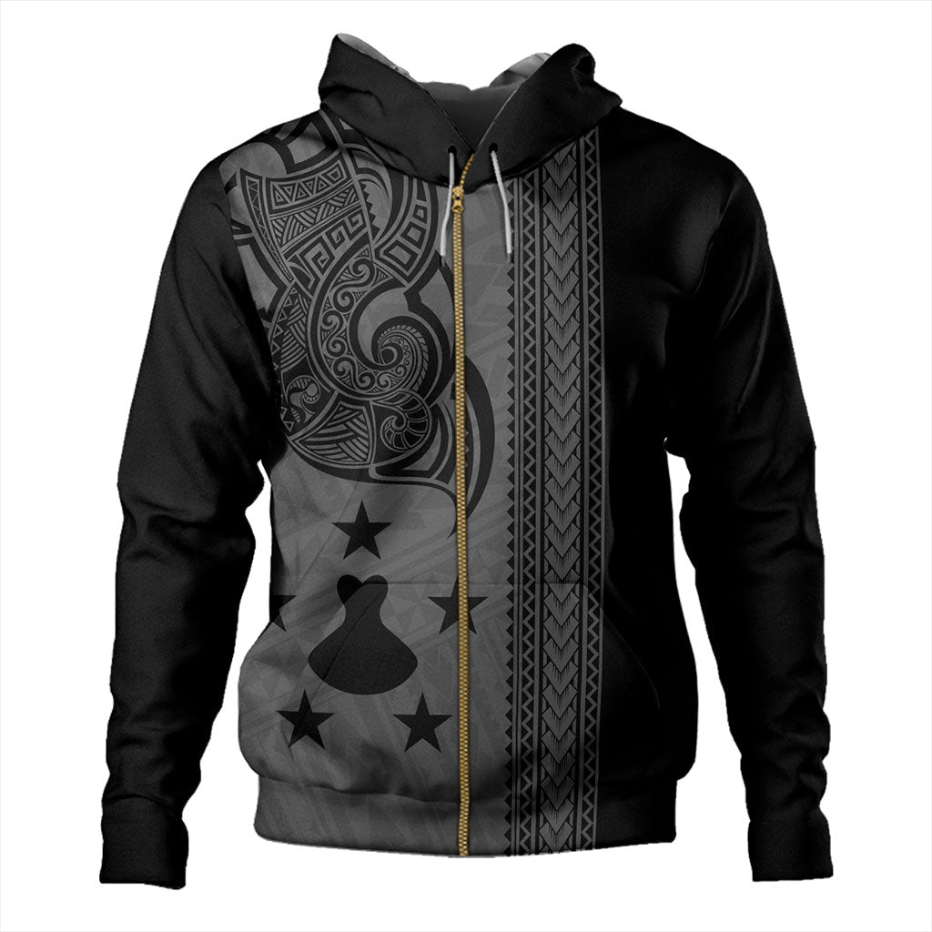 Austral Islands Hoodie Polynesian Coat Of Arms Tribal Tattoo