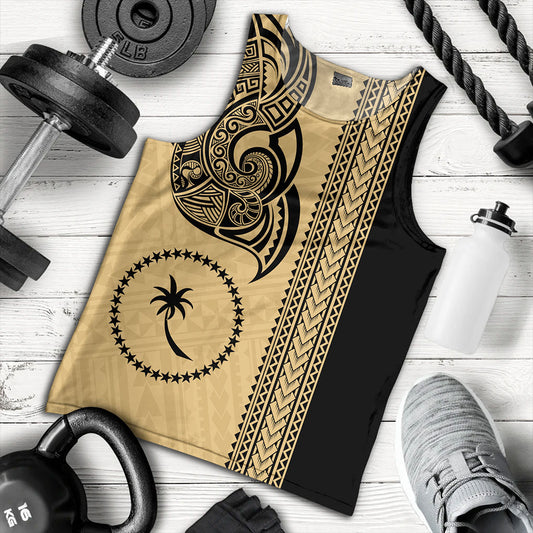 Chuuk State Tank Top Polynesia Coat Of Arms Tribal Tattoo
