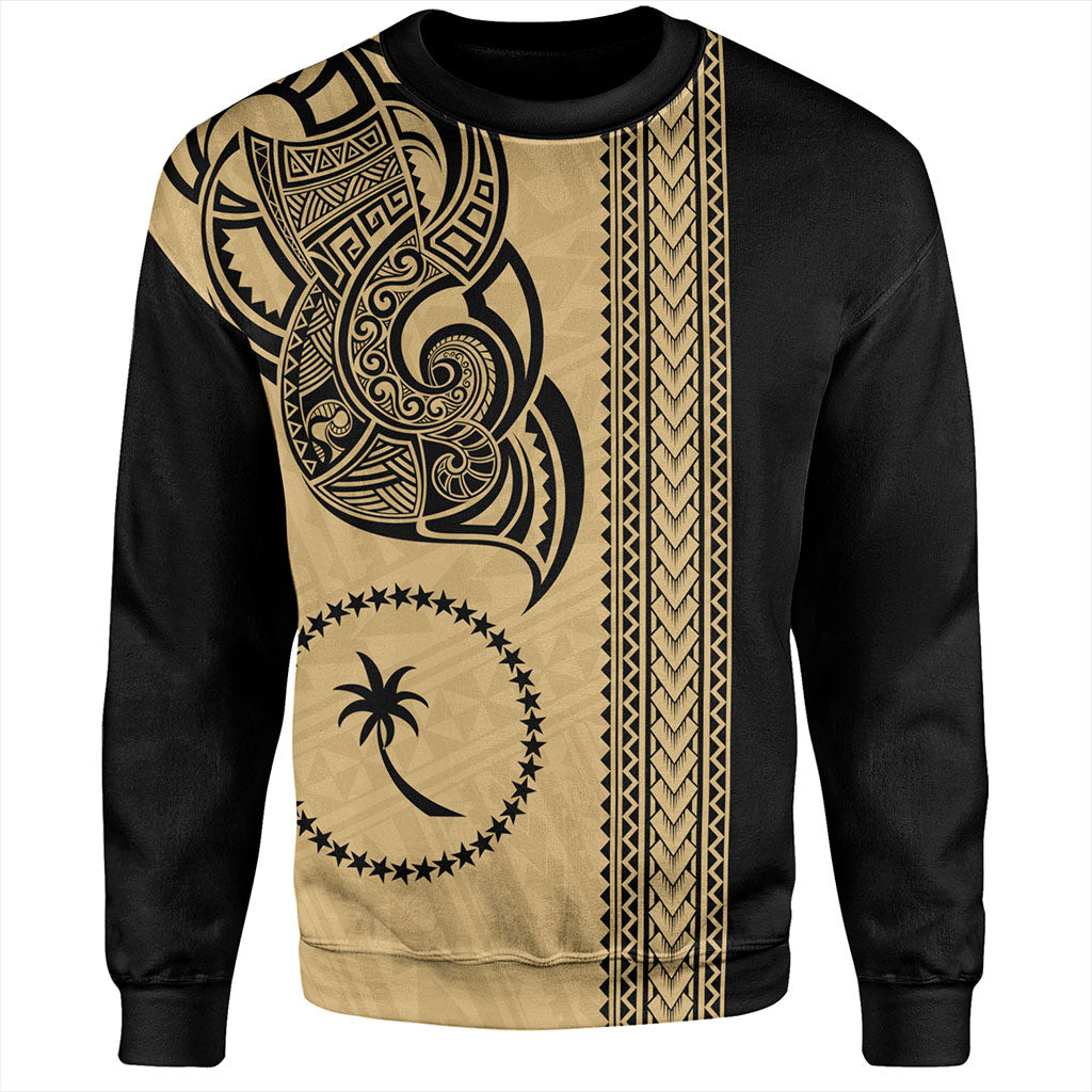 Chuuk State Sweatshirt Polynesia Coat Of Arms Tribal Tattoo