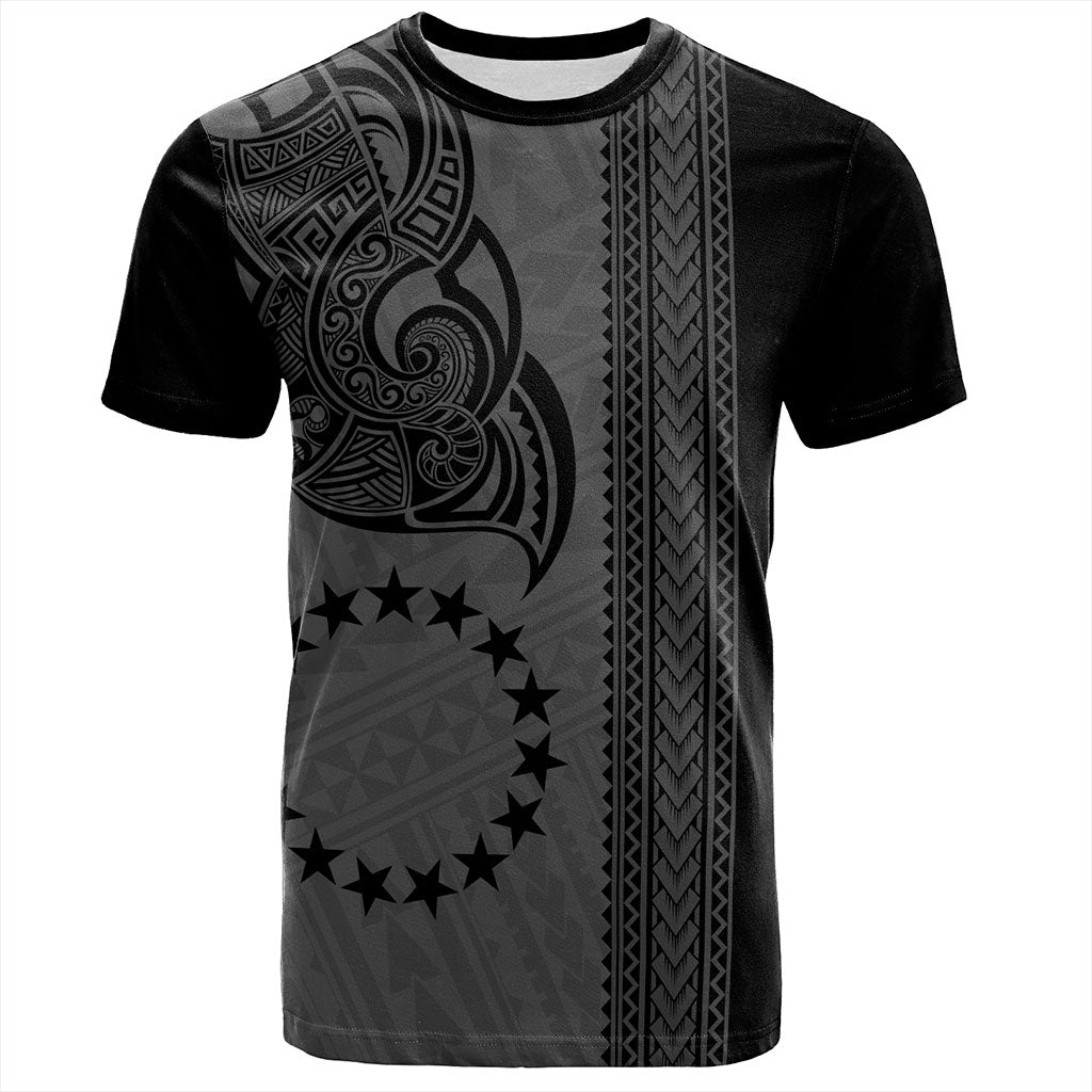 Cook Islands T-Shirt Polynesian Coat Of Arms Tribal Tattoo