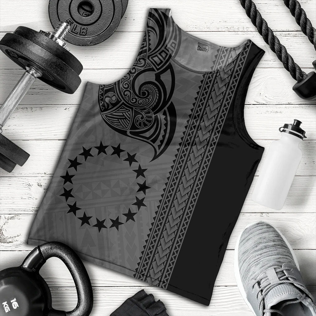 Cook Islands Tank Top Polynesian Coat Of Arms Tribal Tattoo