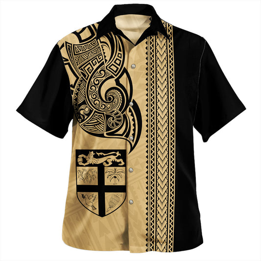 Fiji Hawaiian Shirt  Bula Tribal Tattoo