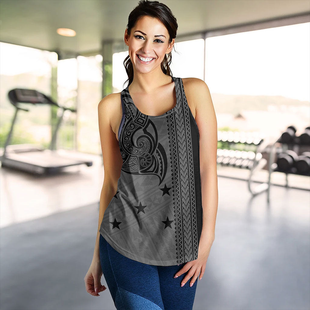 Gambier Islands Women Tank Polynesian Coat Of Arms Tribal Tattoo