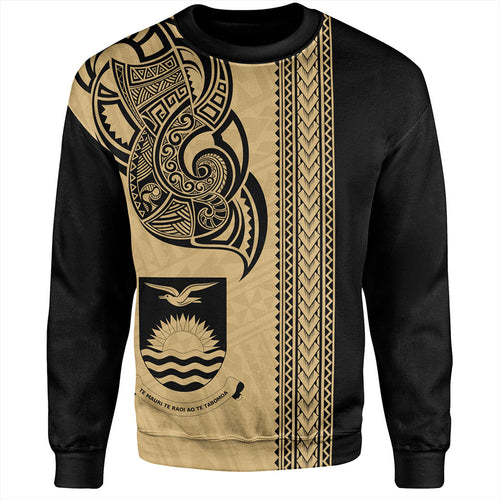 Kiribati Sweatshirt Polynesia Coat Of Arms Tribal Tattoo