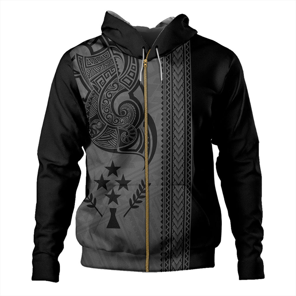 Kosrae Hoodie Polynesia Coat Of Arms Tribal Tattoo