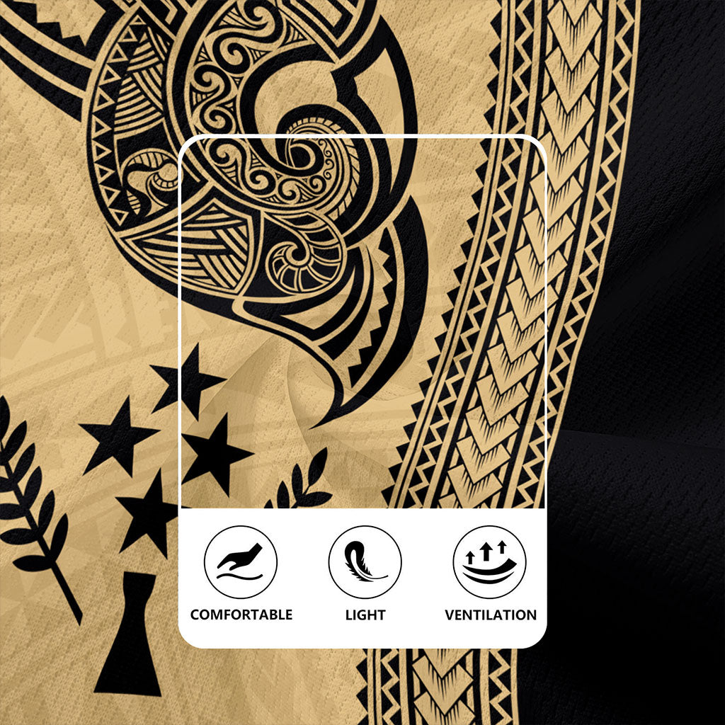Kosrae Rugby Jersey Polynesia Coat Of Arms Tribal Tattoo
