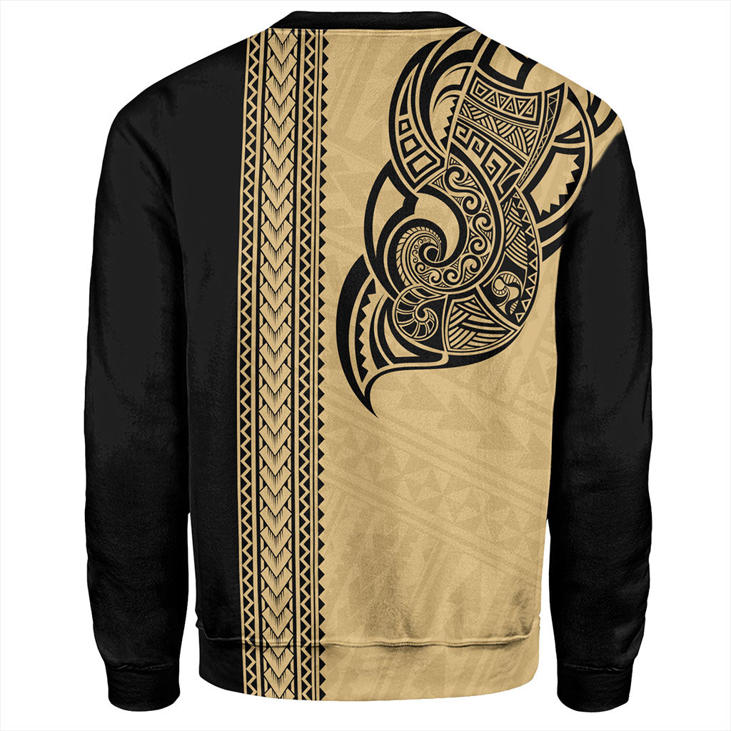 Kosrae Sweatshirt Polynesia Coat Of Arms Tribal Tattoo