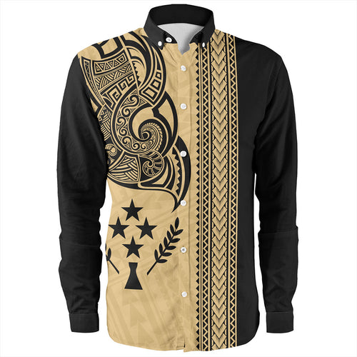 Kosrae Long Sleeve Shirt Polynesia Coat Of Arms Tribal Tattoo