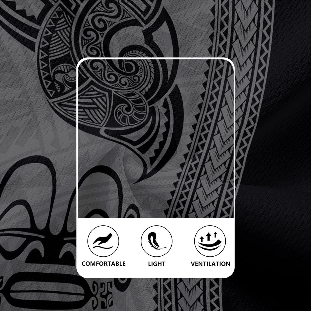 Marquesas Islands Rugby Jersey Polynesian Coat Of Arms Tribal Tattoo