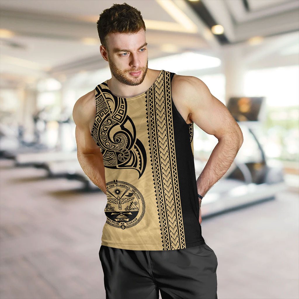 Marshall Islands Tank Top Polynesia Coat Of Arms Tribal Tattoo