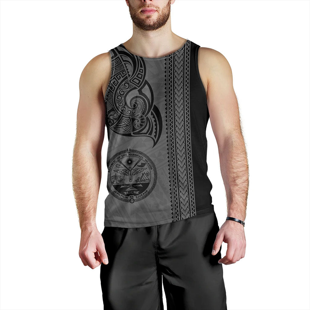 Marshall Islands Tank Top Polynesia Coat Of Arms Tribal Tattoo