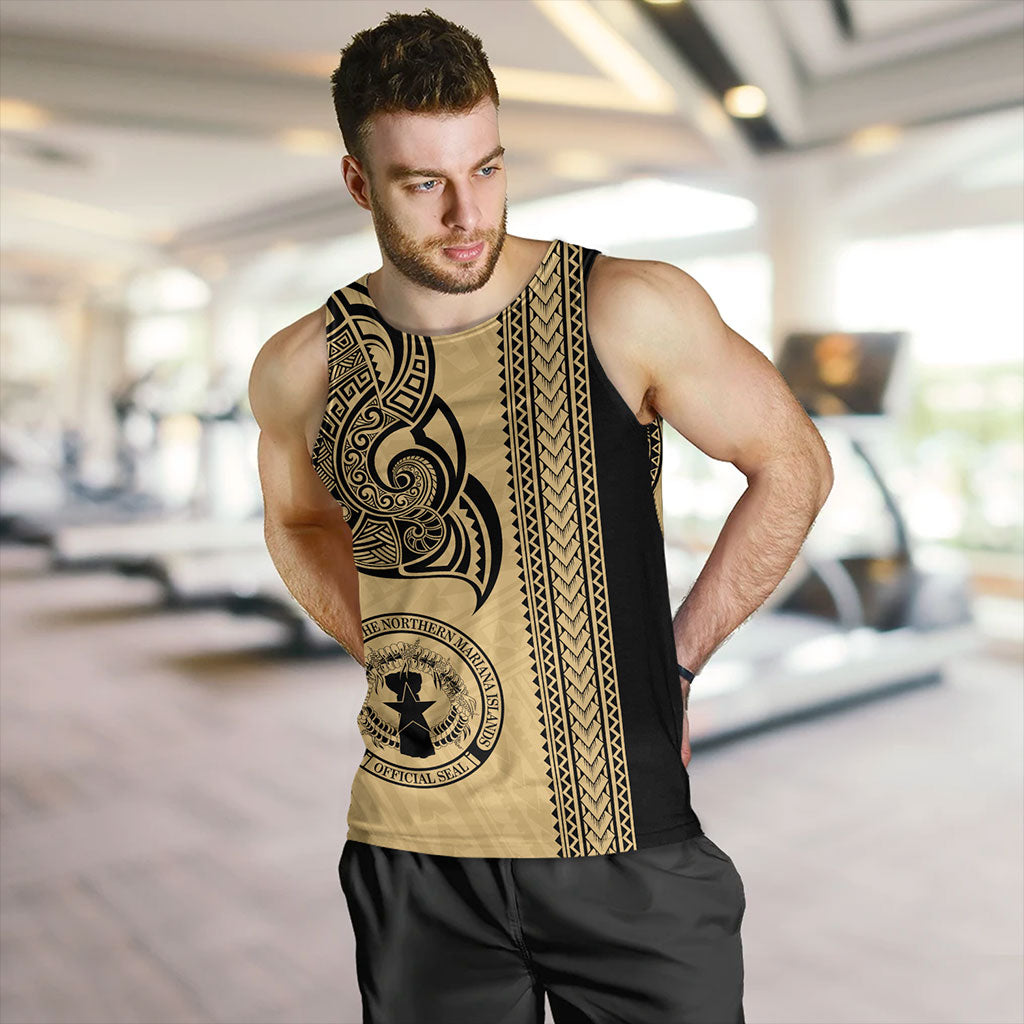 Northern Mariana Islands Tank Top Polynesia Coat Of Arms Tribal Tattoo