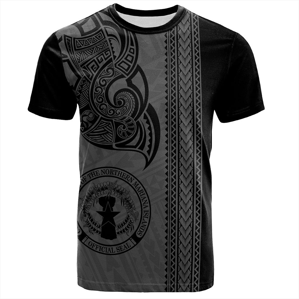 Northern Mariana Islands T-Shirt Polynesia Coat Of Arms Tribal Tattoo