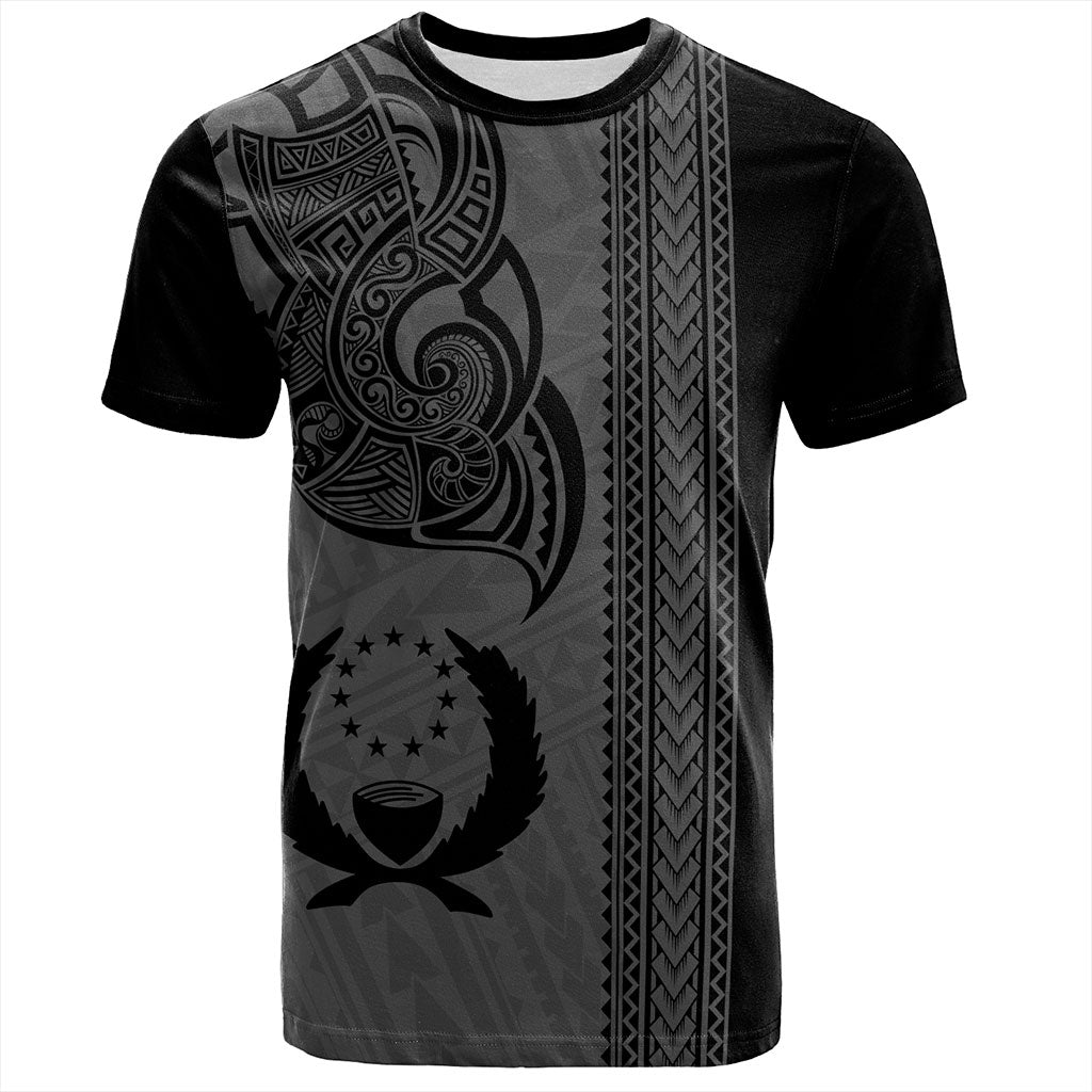 Pohnpei State T-Shirt Polynesia Coat Of Arms Tribal Tattoo