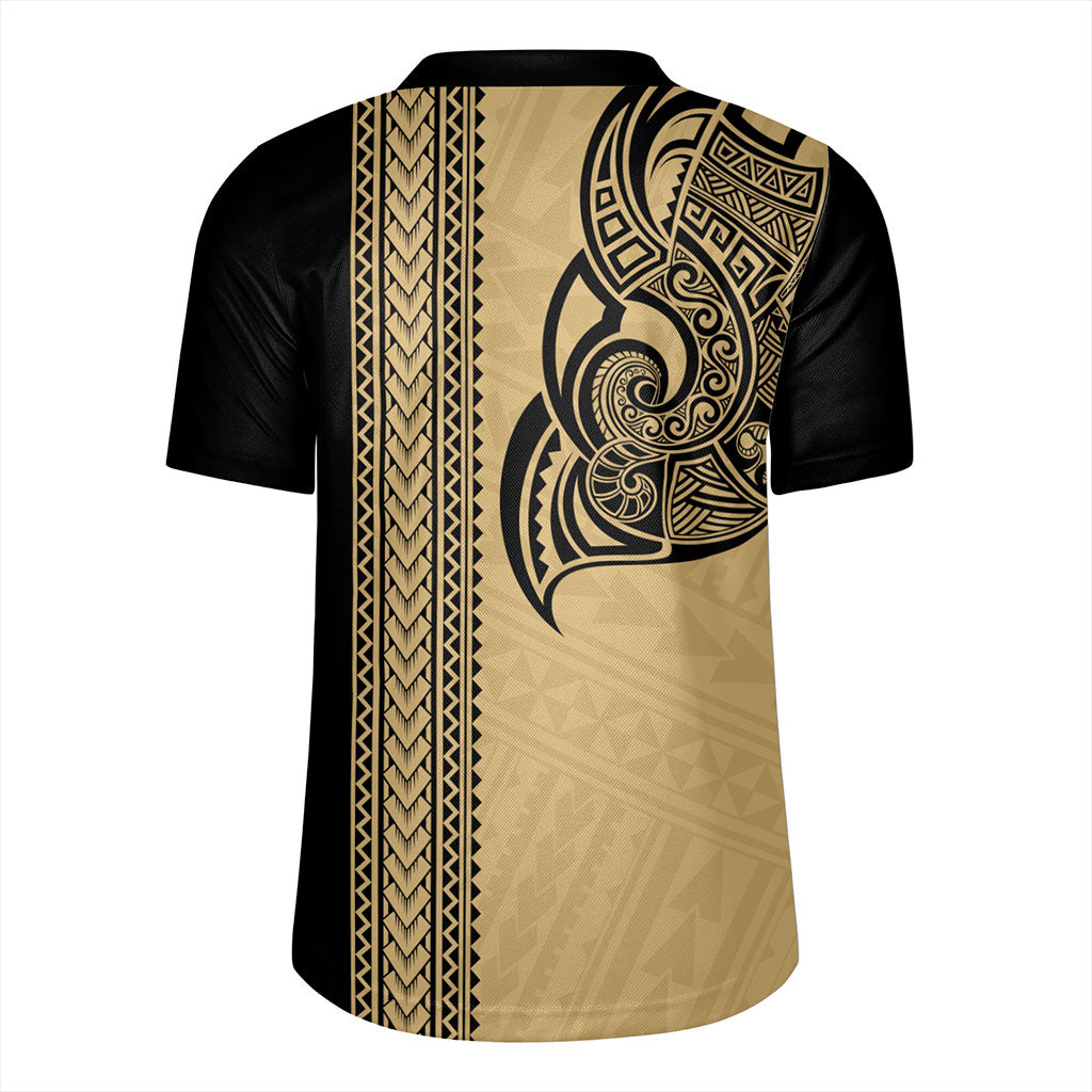 Yap State Rugby Jersey Polynesia Coat Of Arms Tribal Tattoo