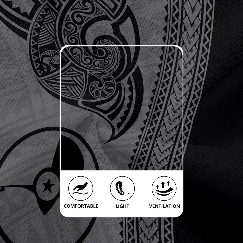 Yap State Rugby Jersey Polynesia Coat Of Arms Tribal Tattoo