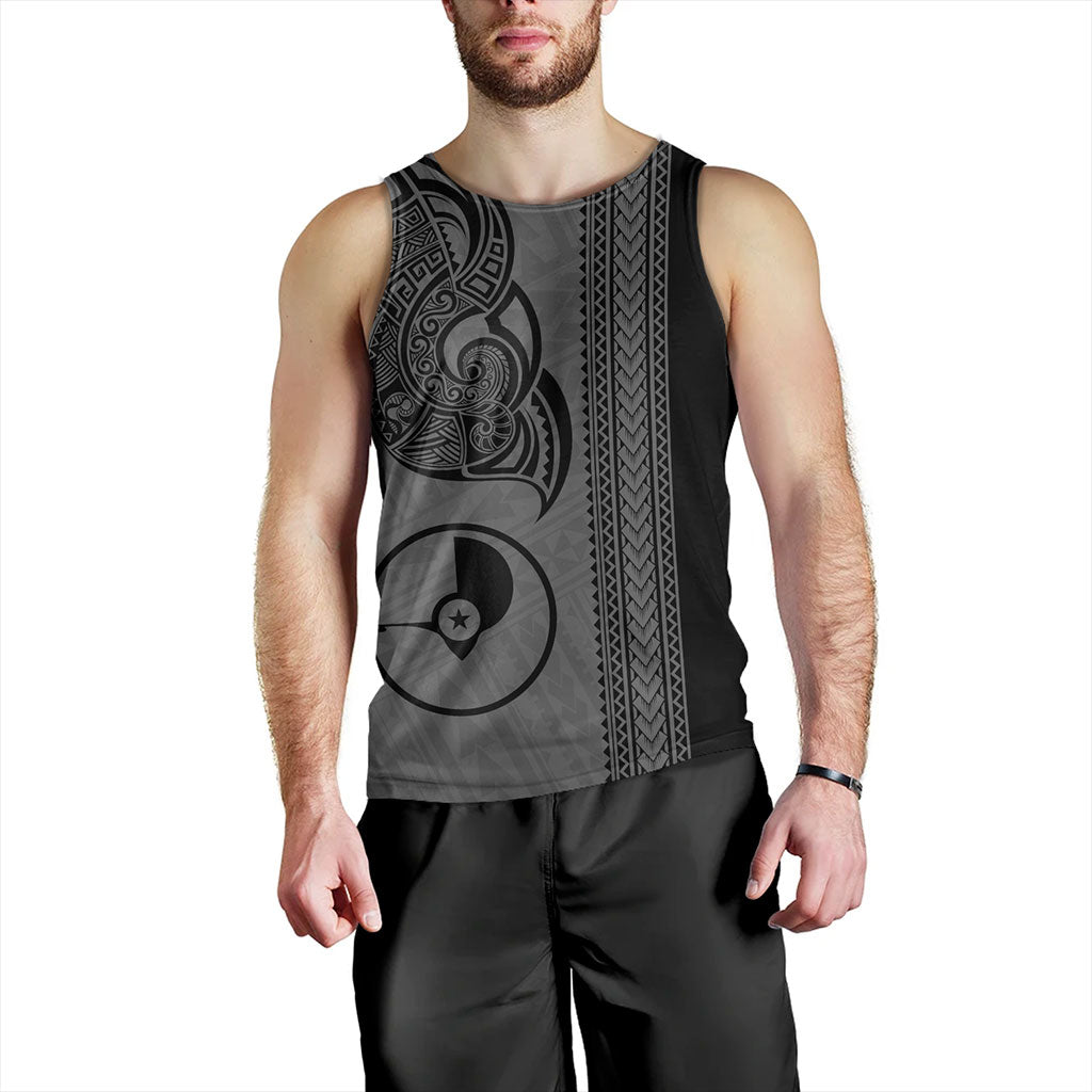 Yap State Tank Top Polynesia Coat Of Arms Tribal Tattoo