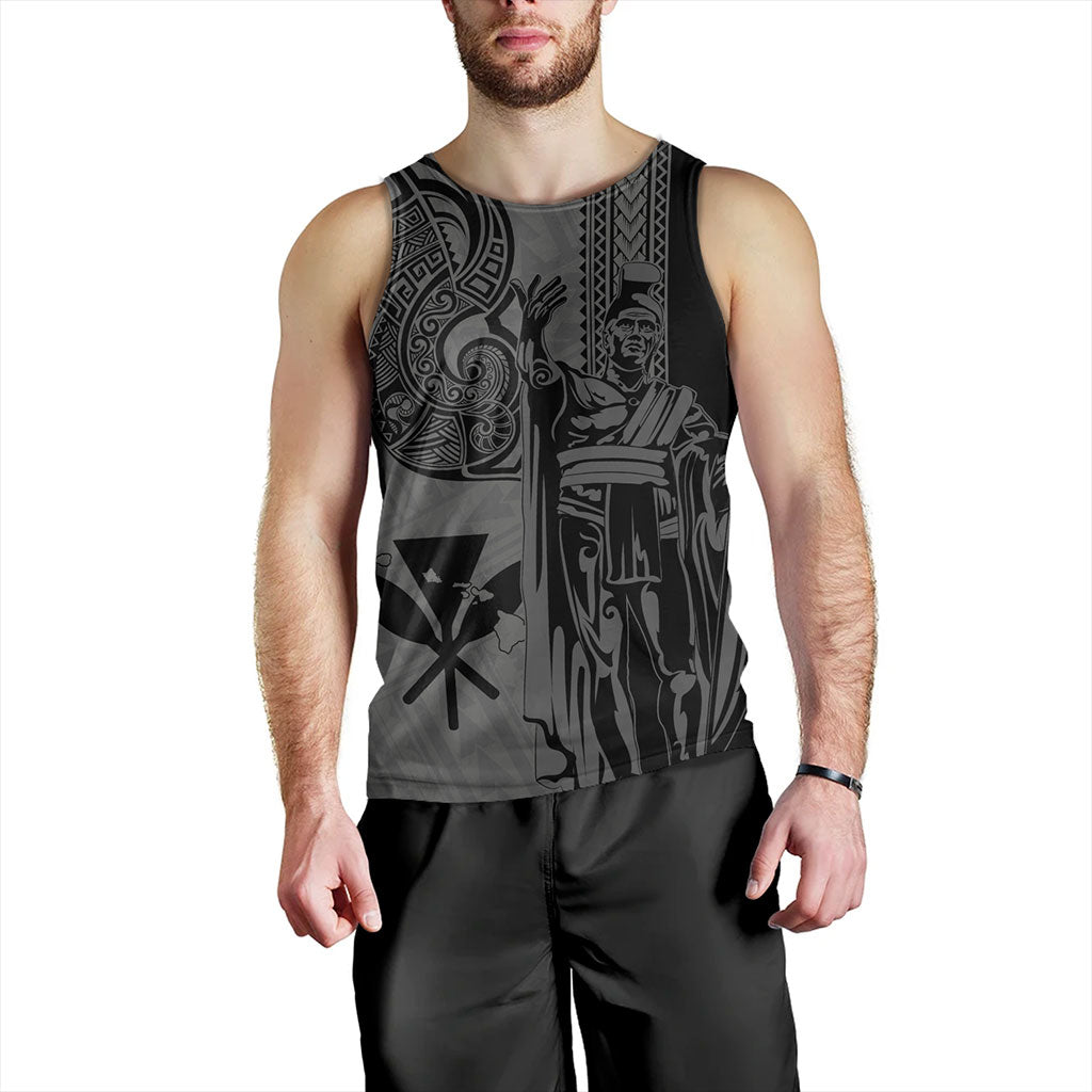 Hawaii Tank Top Polynesian Tribal Tattoo King Kamehameha