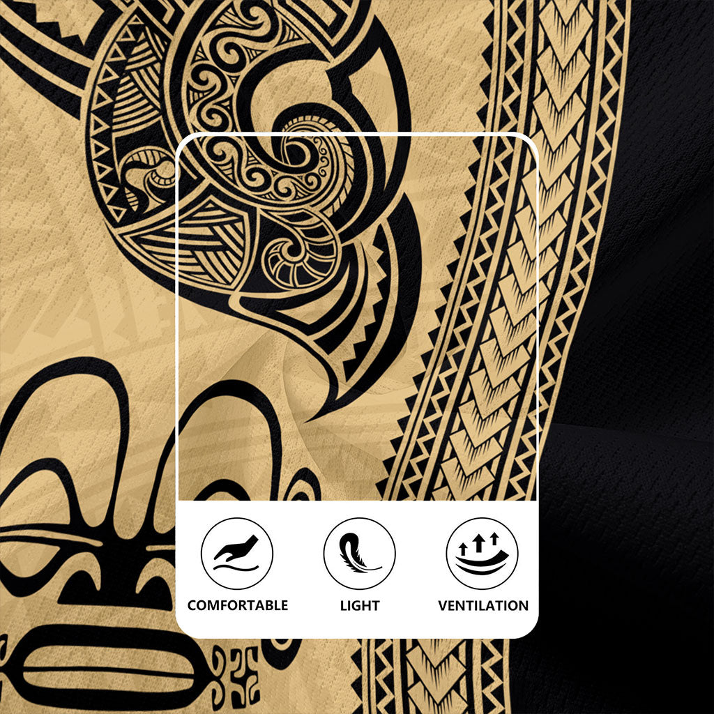Marquesas Islands Rugby Jersey Polynesian Coat Of Arms Tribal Tattoo