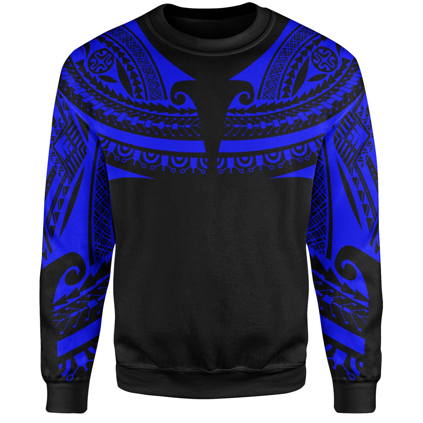 Polynesian Custom Personalised Sweatshirt Polynesian Tattoo Style