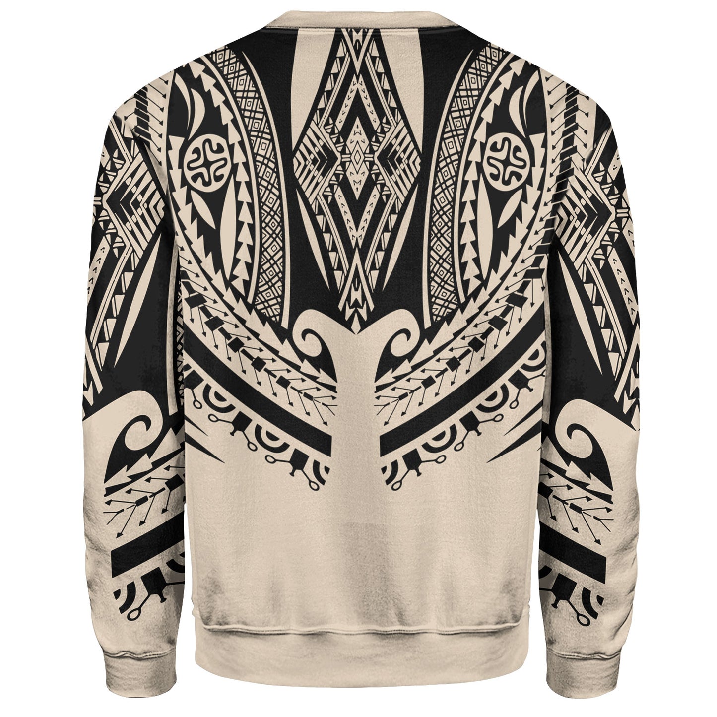 Polynesian Custom Personalised Sweatshirt Polynesian Tattoo Style