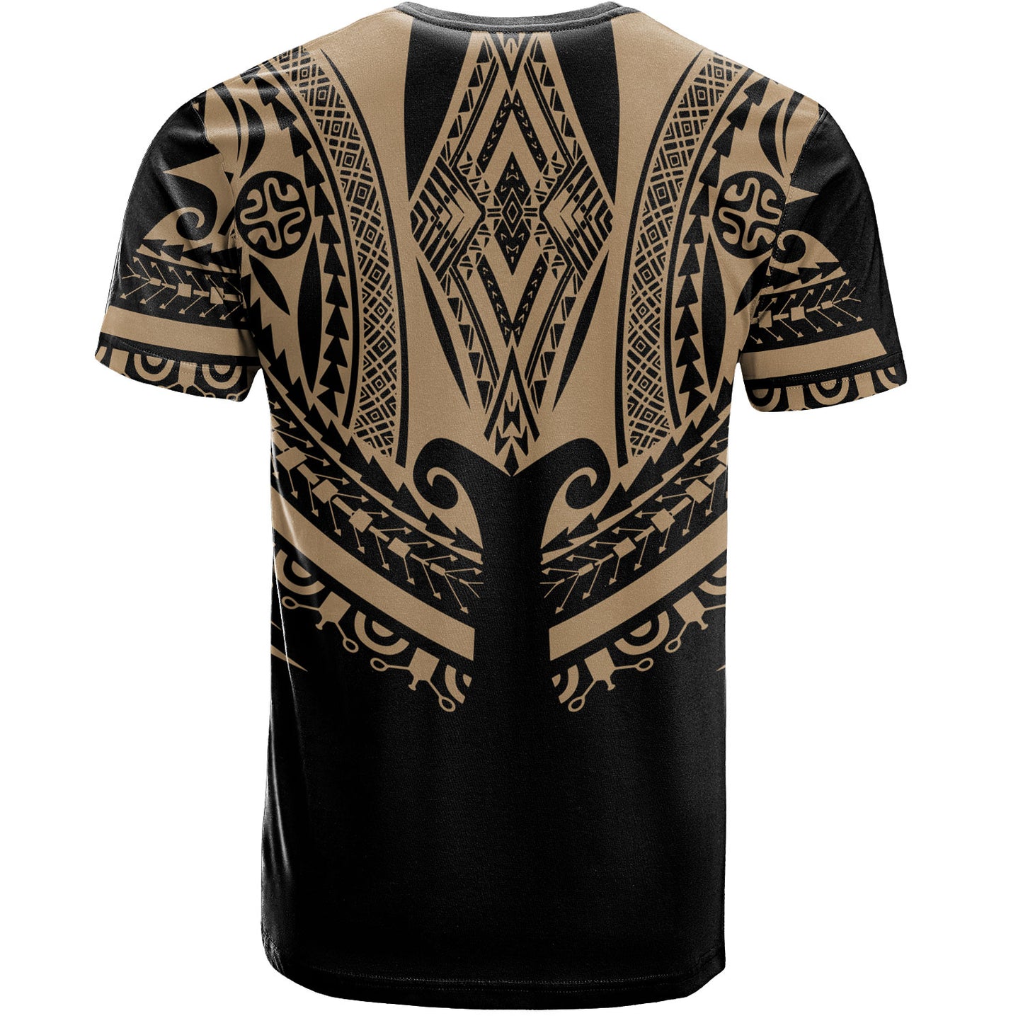 Polynesian All Over Print T-Shirts - Polynesian Tattoo Style