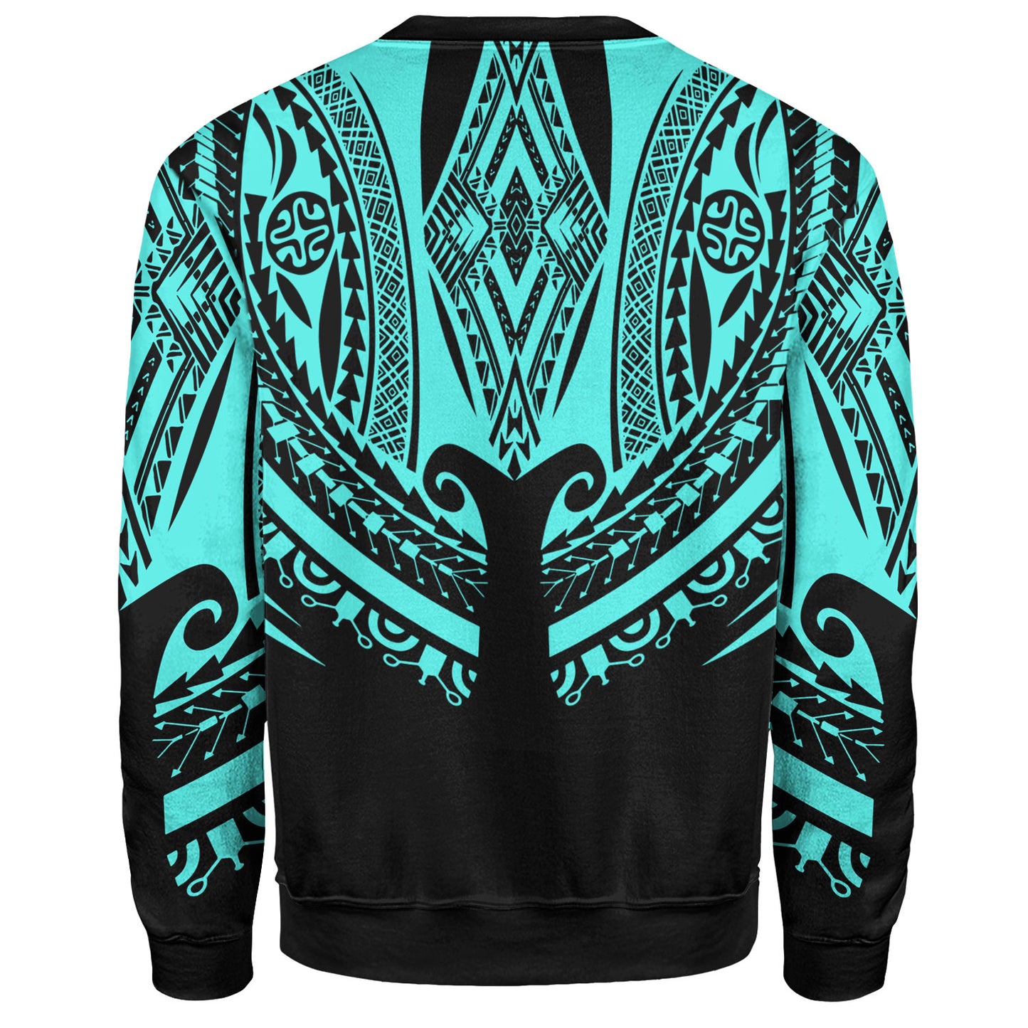 Polynesian Custom Personalised Sweatshirt Polynesian Tattoo Style