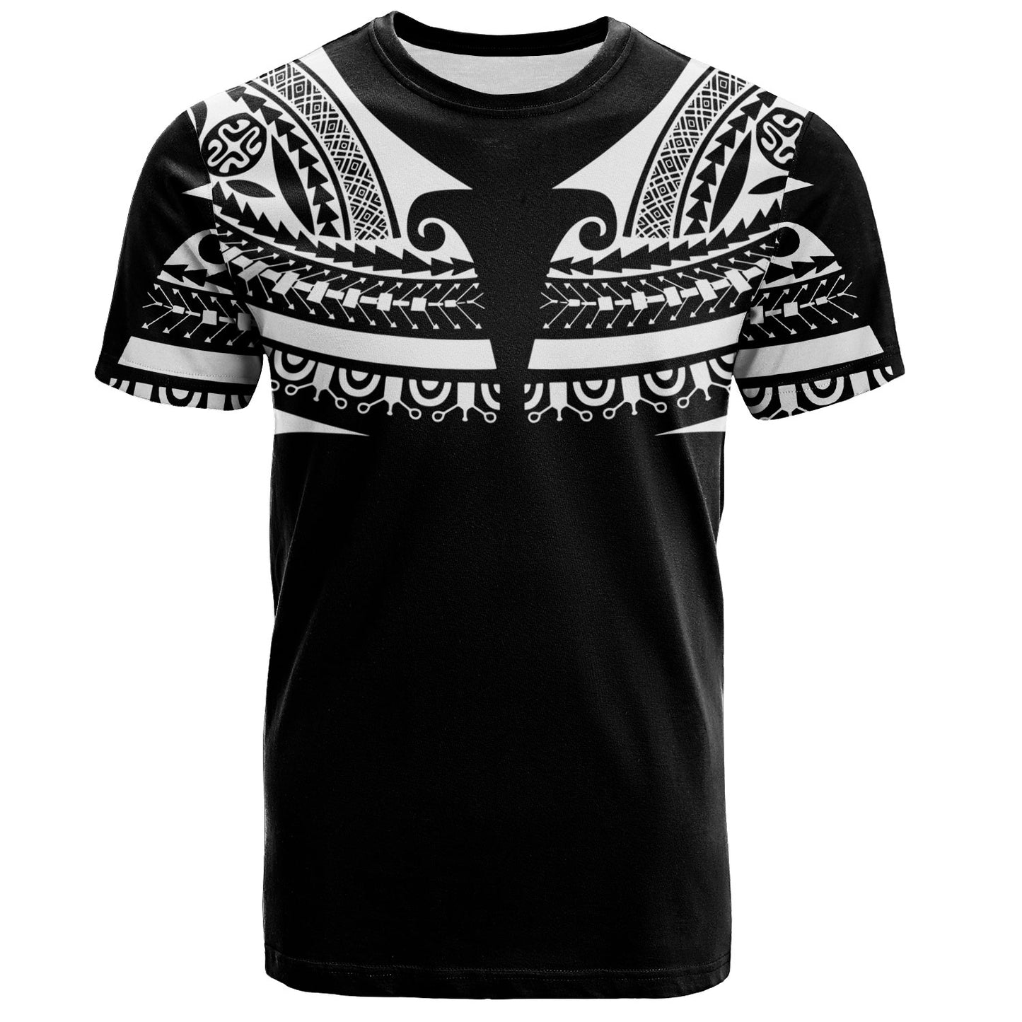 Polynesian All Over Print T-Shirts - Polynesian Tattoo Style