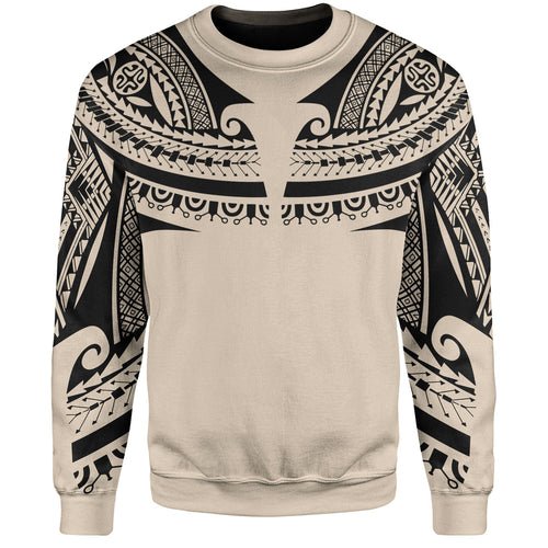 Polynesian Custom Personalised Sweatshirt Polynesian Tattoo Style