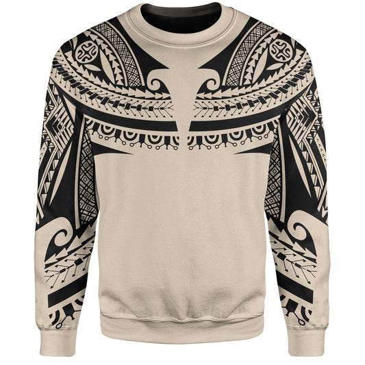 Polynesian Custom Personalised Sweatshirt Polynesian Tattoo Style