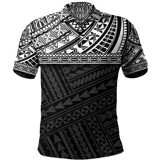 Polynesian Custom Personalised Polo Shirt Polynesian Tribal Patterns