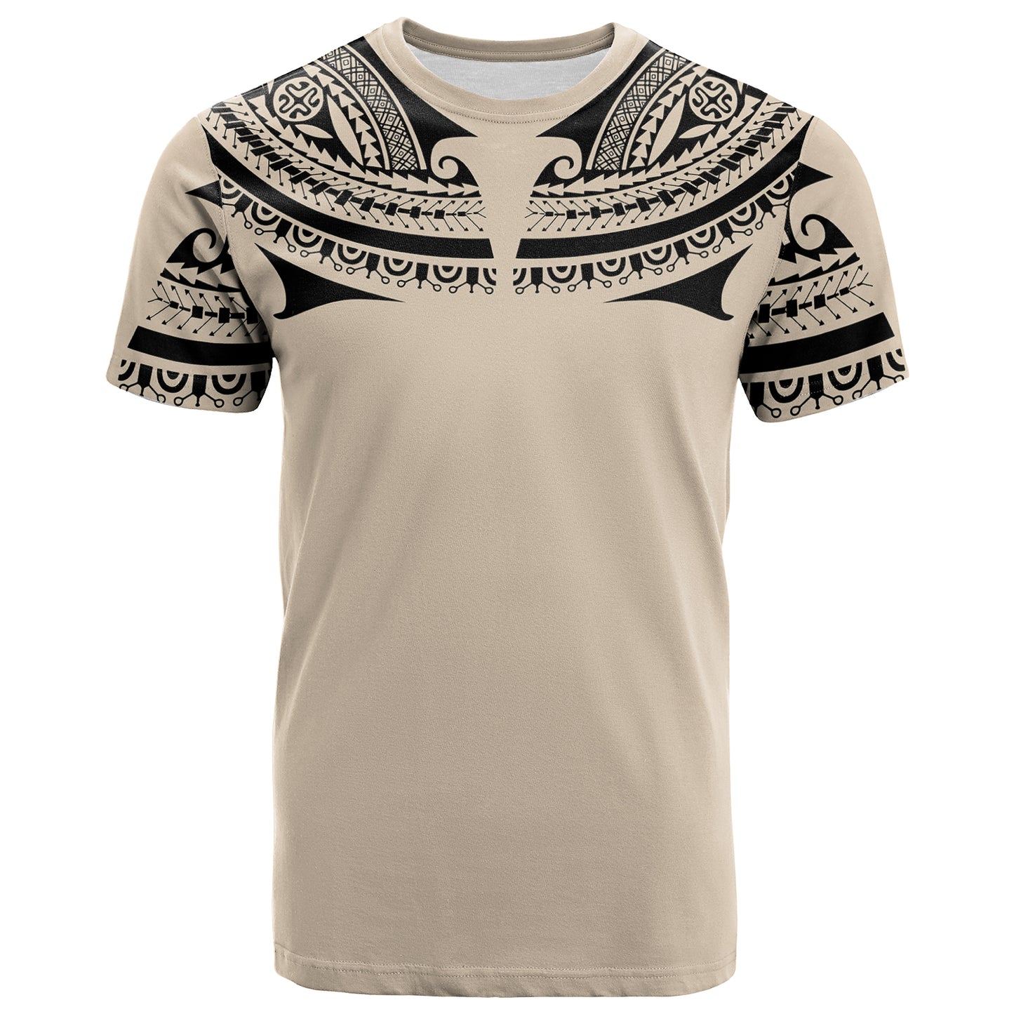 Polynesian All Over Print T-Shirts - Polynesian Tattoo Style