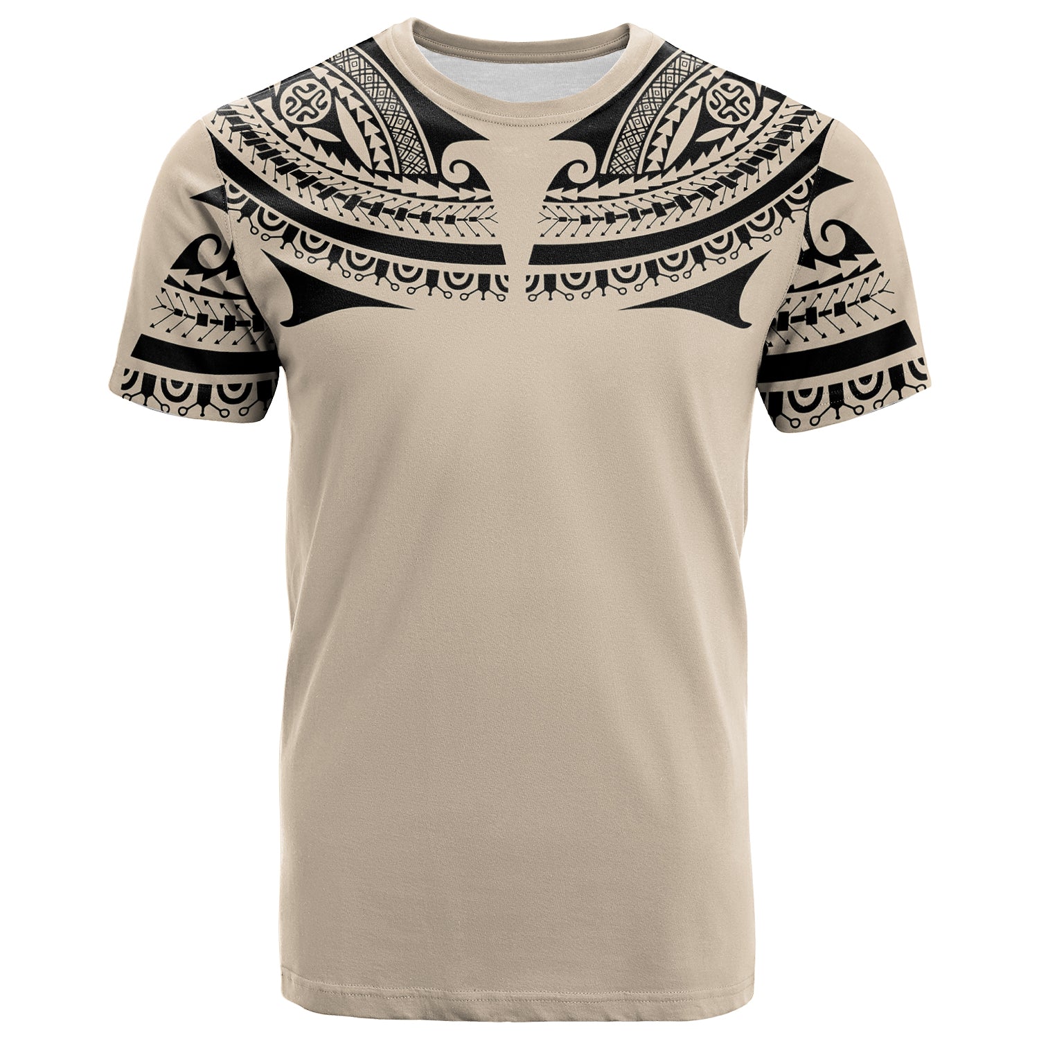 Polynesian All Over Print T-Shirts - Polynesian Tattoo Style