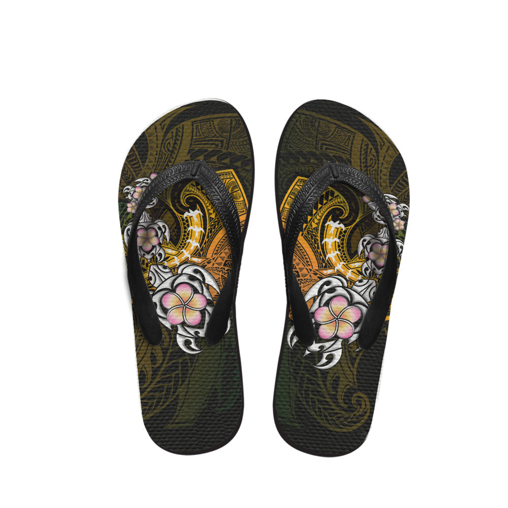 Polynesian Flip Flop - Polynesian Turtle Impressive Style
