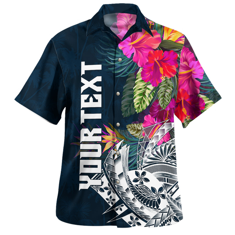 Polynesian Hawaiian Shirt Custom Personalised Polynesian Summer Vibes