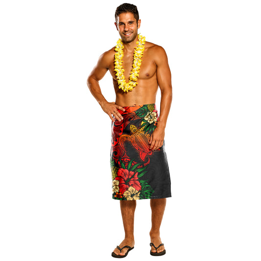 Polynesian Lavalava Polynesian Turtle Tropical Style