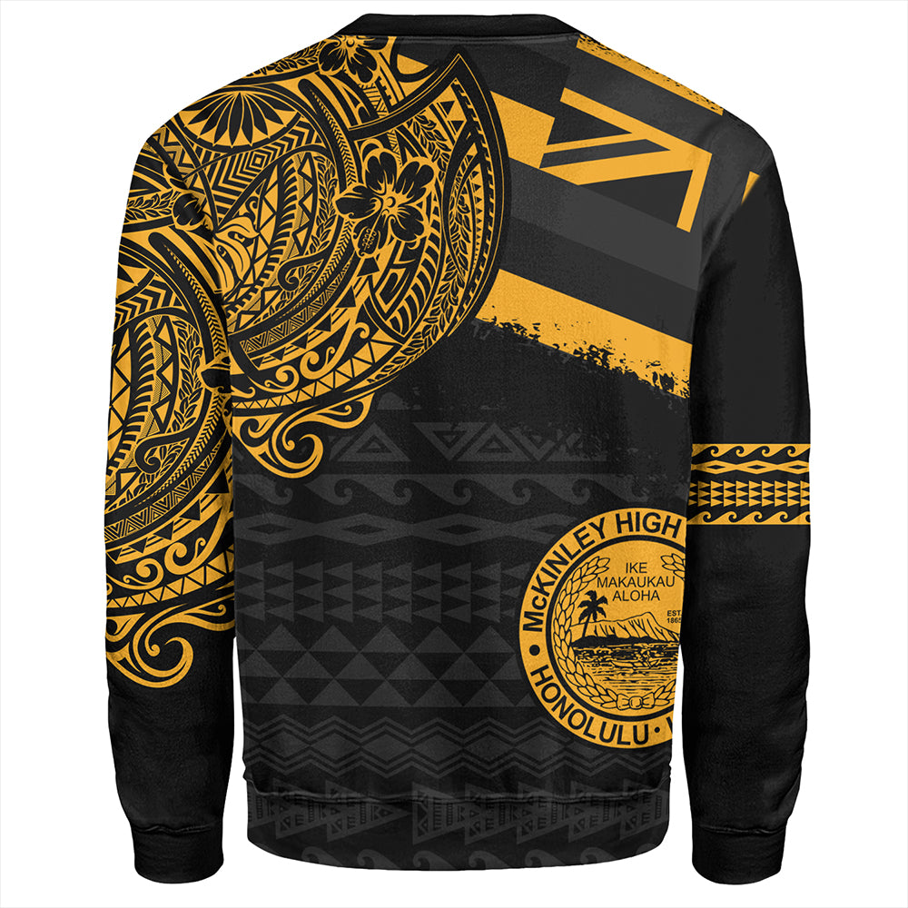 Hawaii Sweatshirt President William McKinley High School With Crest Style