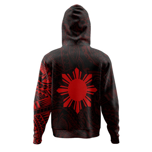 Philippines Filipinos Polynesian Tattoo Style Hoodie