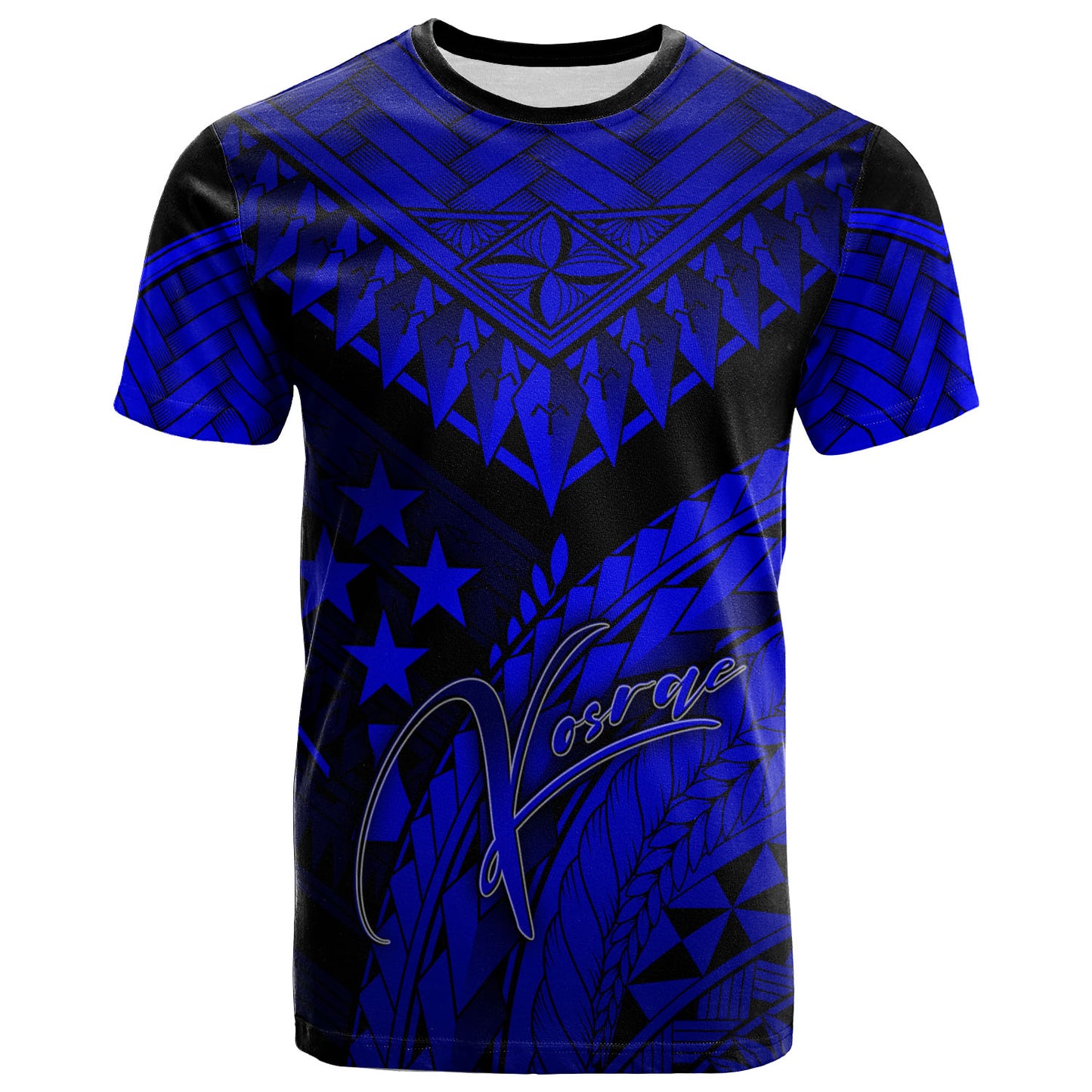 Kosrae Custom Personalised T-Shirt - Polynesian Necklace and Lauhala