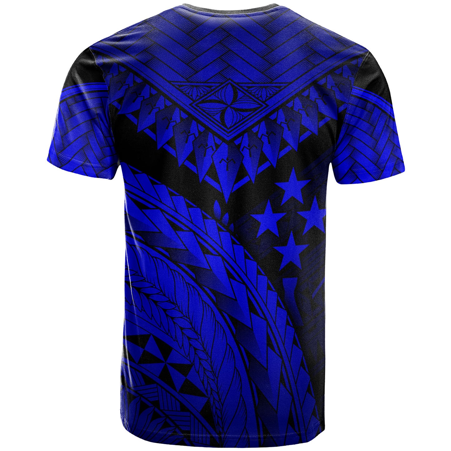 Kosrae Custom Personalised T-Shirt - Polynesian Necklace and Lauhala