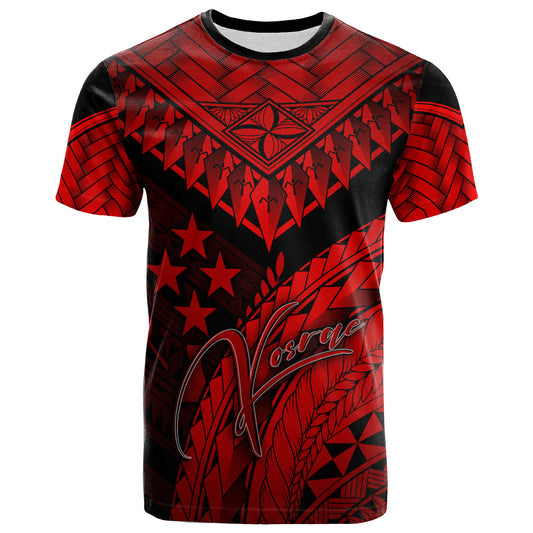 Kosrae Custom Personalised T-Shirt - Polynesian Necklace and Lauhala