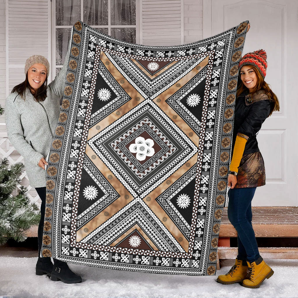 Fiji Premium Blanket Tapa Massi Cloths