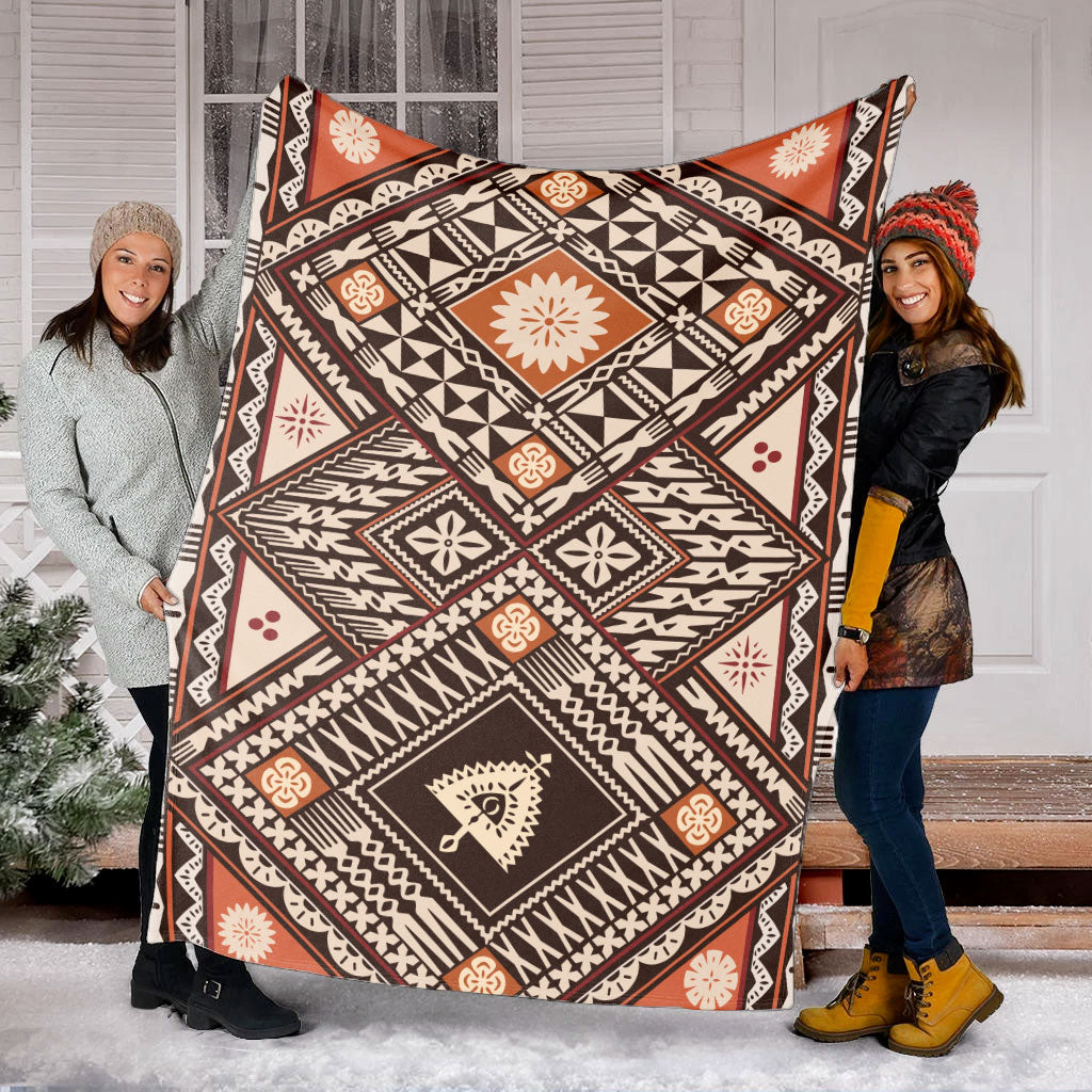 Fiji Premium Blanket Tapa Massi Art